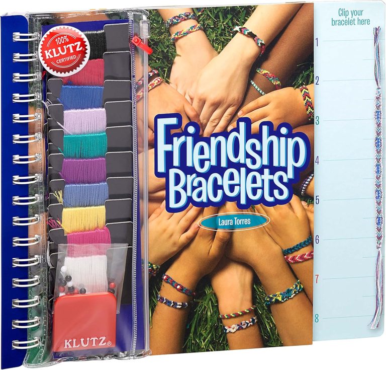 Klutz Friendship Bracelets Craft Kit Multicolored, 10.5″ Length x 0.69″ Width x 9″ Height