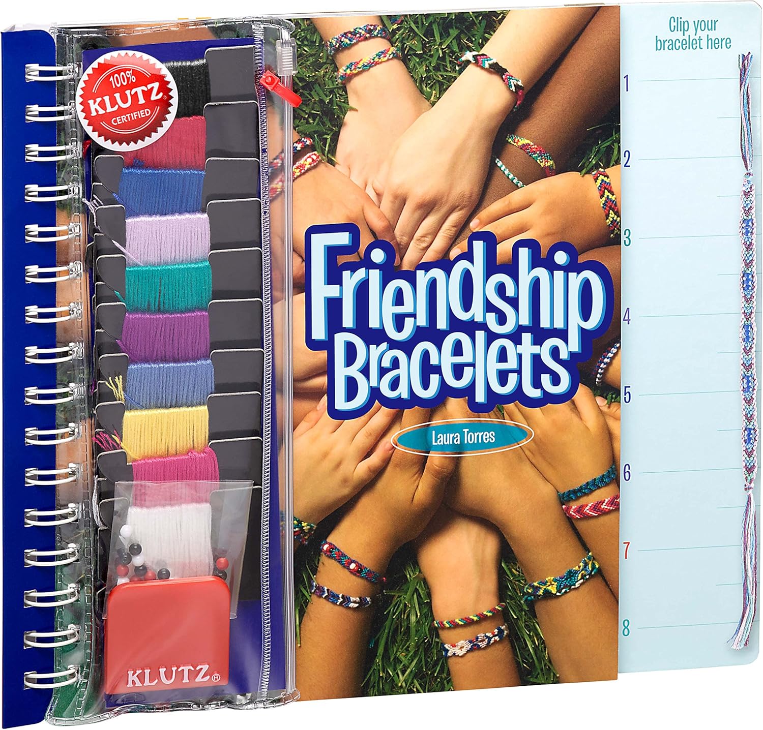 Klutz Friendship Bracelets Craft Kit Multicolored, 10.5″ Length x 0.69″ Width x 9″ Height
