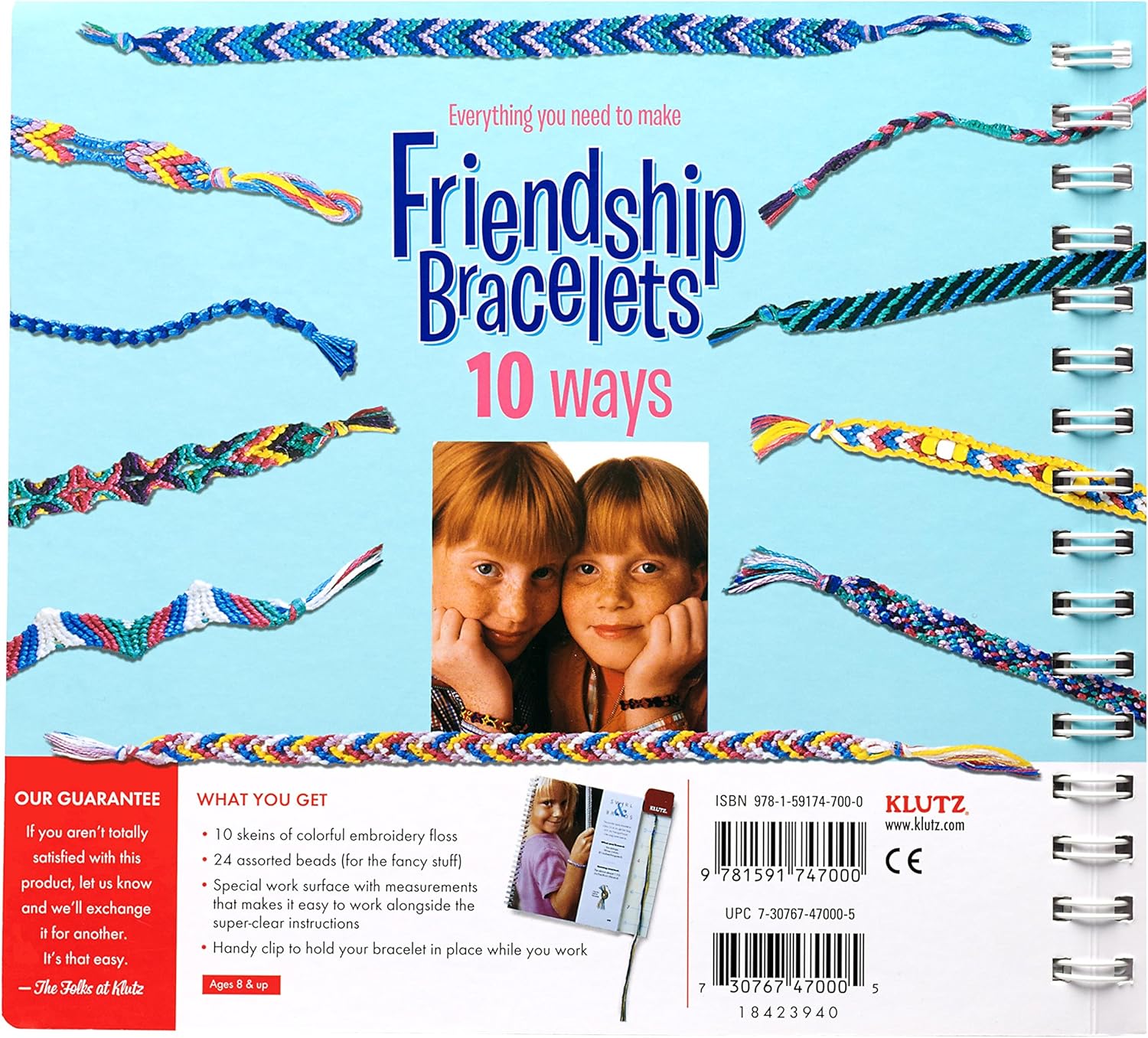 Klutz Friendship Bracelets Craft Kit Multicolored, 10.5″ Length x 0.69″ Width x 9″ Height