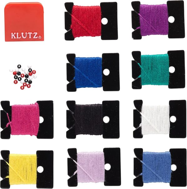 Klutz Friendship Bracelets Craft Kit Multicolored, 10.5" Length x 0.69" Width x 9" Height - Image 3
