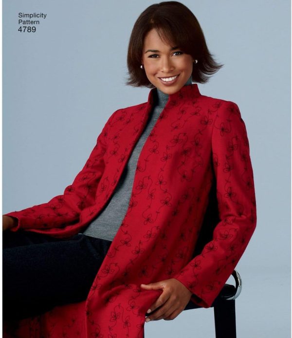 Simplicity 4789 Easy-to-Sew Plus Size Pants, Vest, Jacket and Jumper Sewing Pattern for Women by In K Design, Sizes AA (10 -18) - Image 5