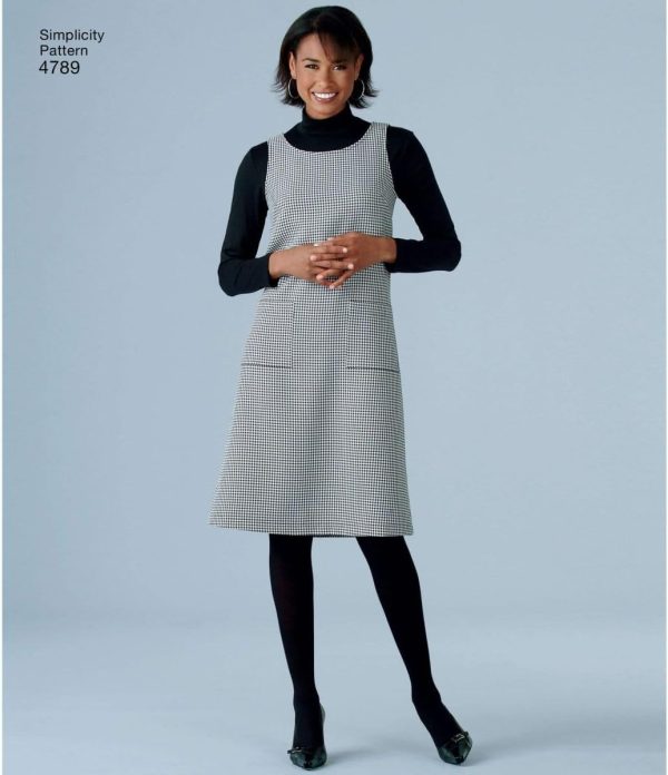 Simplicity 4789 Easy-to-Sew Plus Size Pants, Vest, Jacket and Jumper Sewing Pattern for Women by In K Design, Sizes AA (10 -18) - Image 7